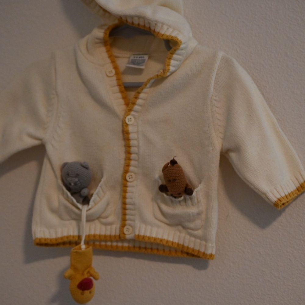 3-6M Vintage Gymboree Sweater - Pocket Pals